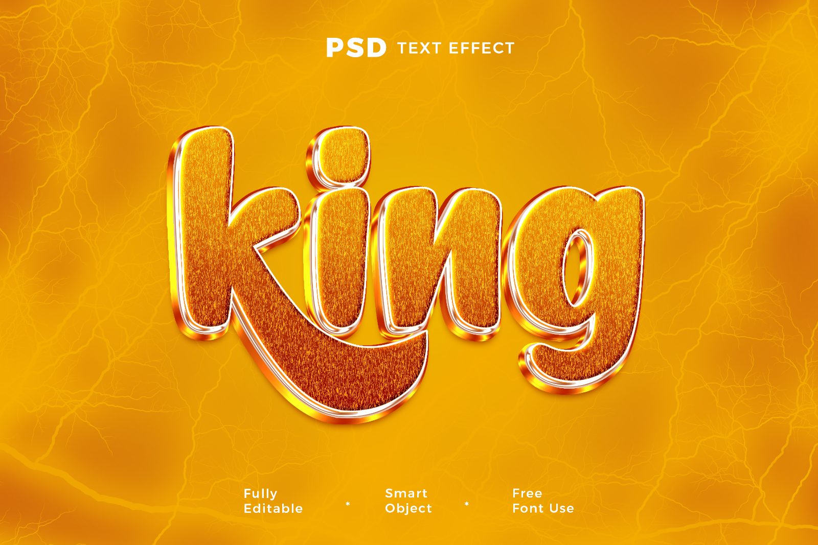 editable-3d-king-text-effect-style-psd preview