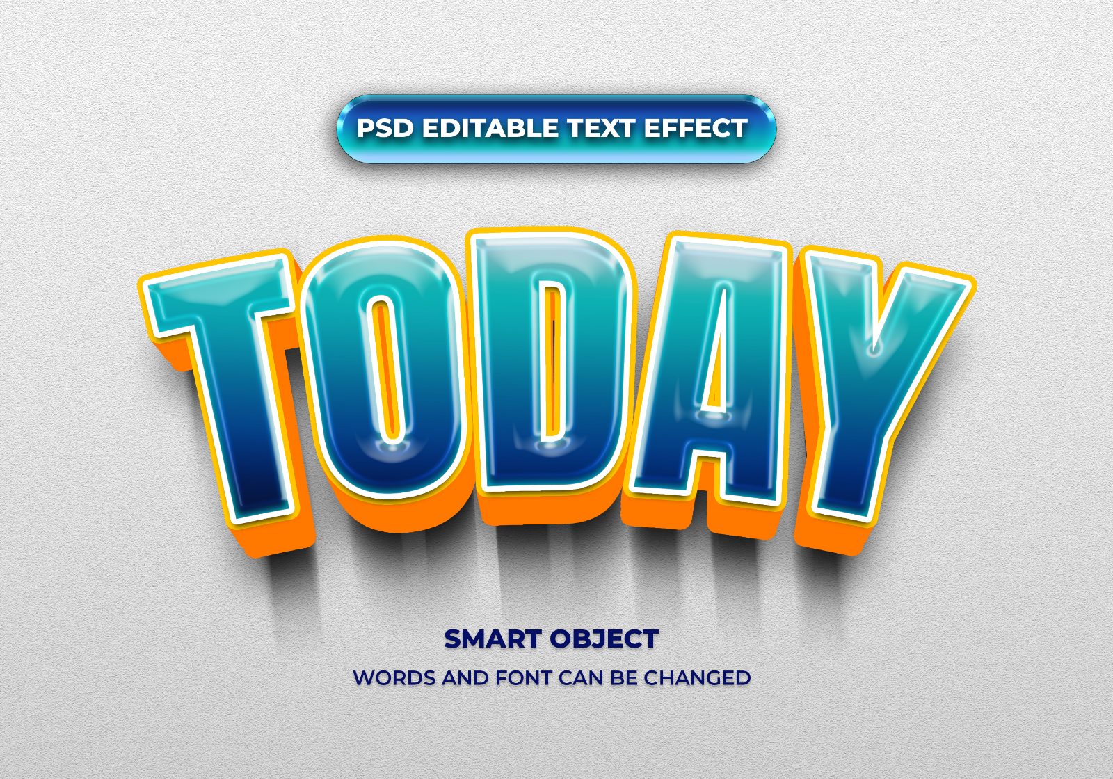 today-3d-editable-text-effect preview