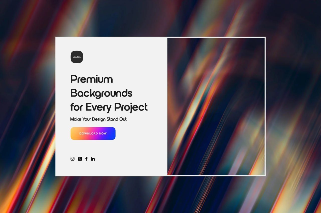 Gradient Abstract Background Set preview