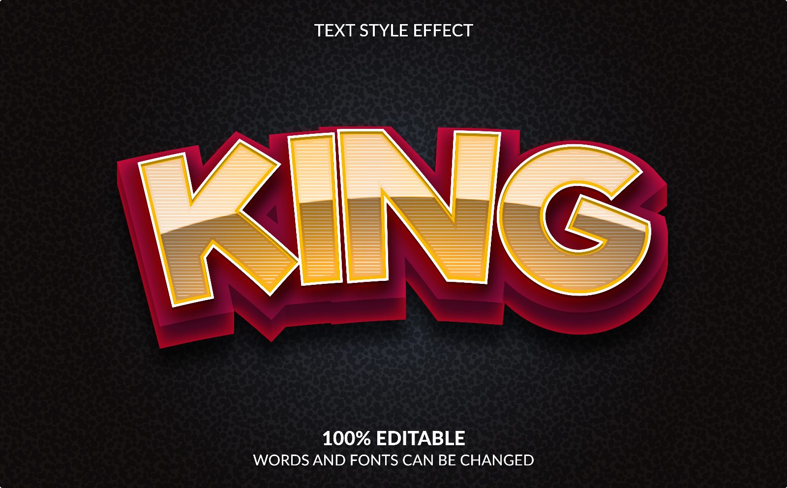editable-text-effect-king-text-style preview