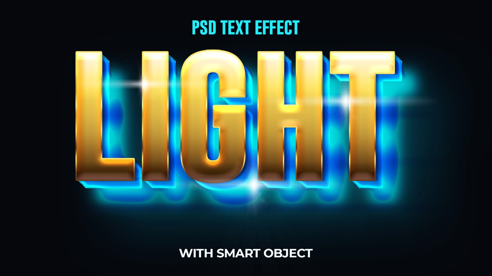 light-3d-style-text-effect preview