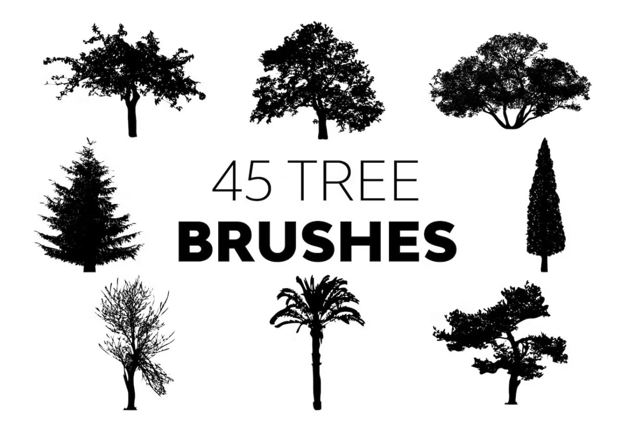 Tree Brushes preview