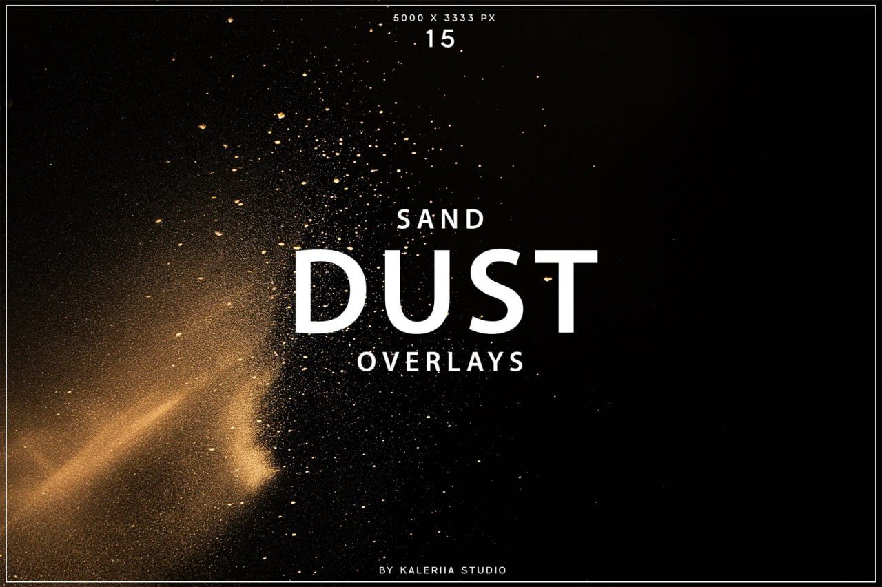 15 Sand Dust Overlays preview