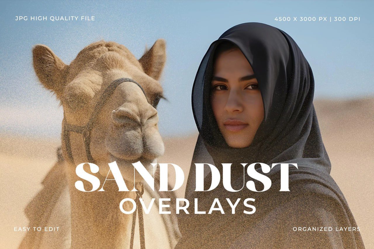 10 Sand Dust Overlays preview