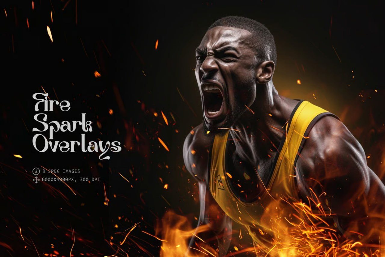 Fire Spark Overlays – Cinematic Flame preview