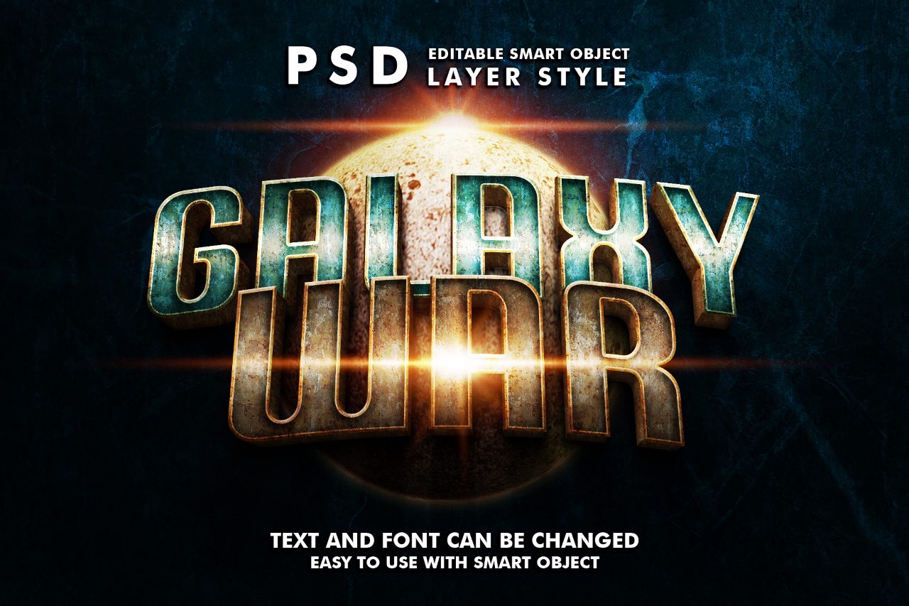 galaxy-war-3d-metalic-text-effect
