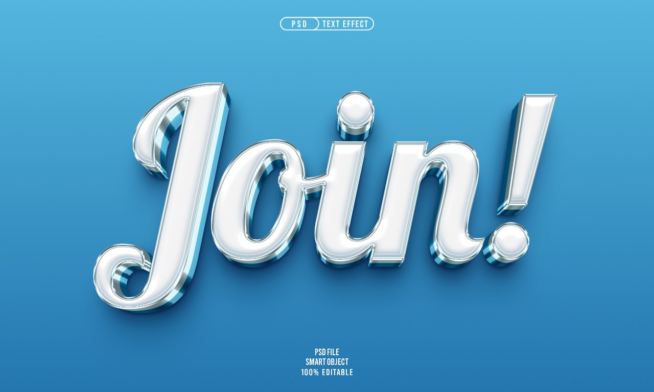 join-3d-editable-text-effect