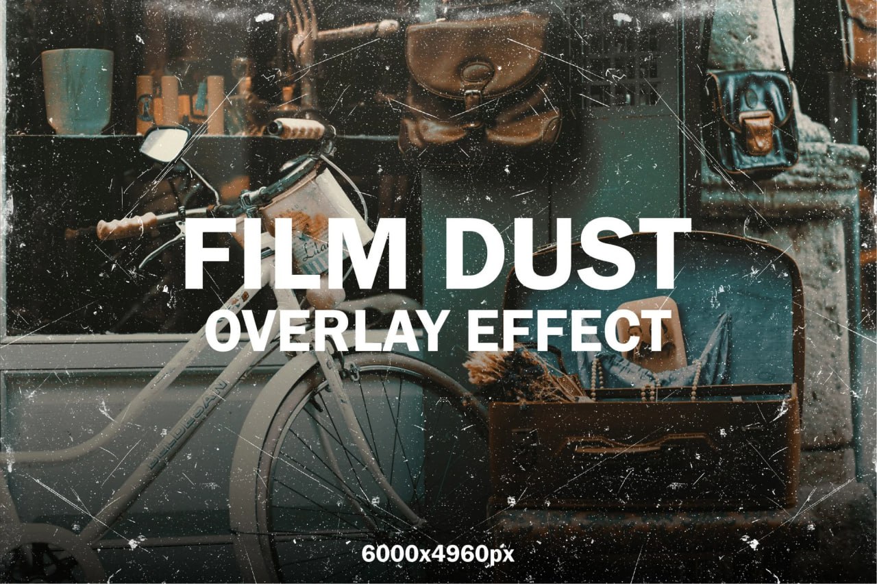 20 Film Dust Overlay Textures