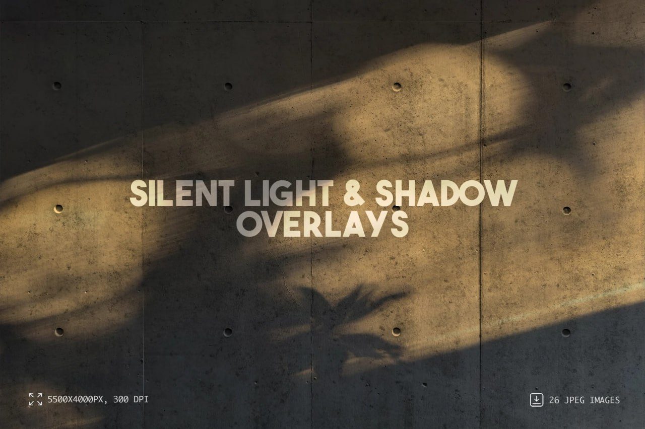 Silent Light & Shadow Overlays