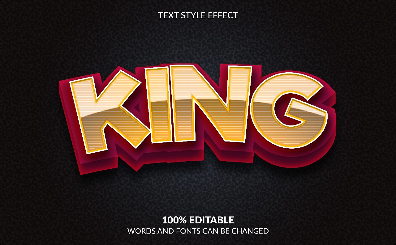 editable-text-effect-king-text-style