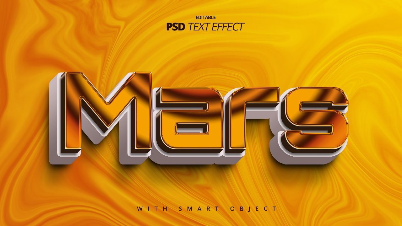 3d-orange-mars-planet-text-effect